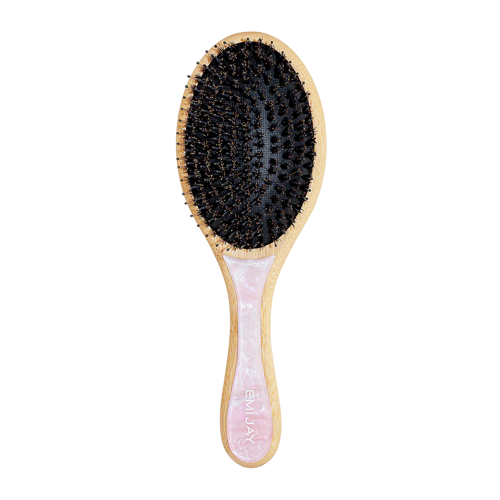 EMI JAY Flat Brush in Pink Sugar - Овальна щітка для волосся «Pink Sugar» EMI JAY Flat Brush in Pink Sugar - Овальна щітка для волосся «Pink Sugar»